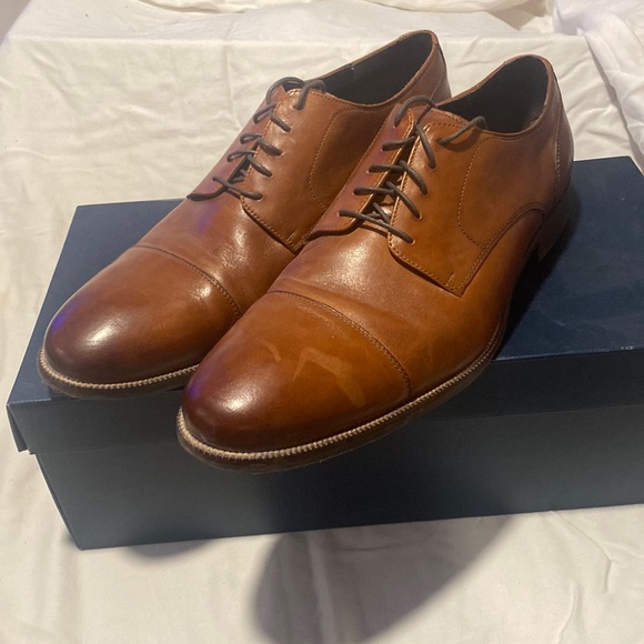 cole haan benton cap toe derby ii
